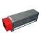 Radiateur ailet acier 1500W-IP55-230V/400V3(N) avec gril prot-365x165x200mm-4,9k