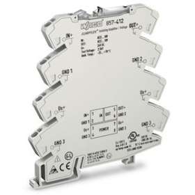 Amplificateur isolateur à réglage fixe 0(2)-10 V / 0(2)-10 V|Wago contact-WAG857-412