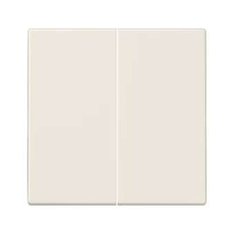 Enjoliveur double touche / LS 990 Ivoire|Jung france-IUNLS995