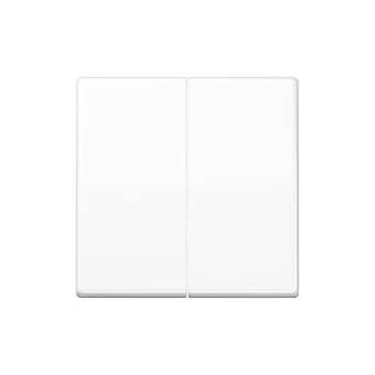 Enjoliveur double touche / AS 500 Blanc|Jung france-IUNAS591-5WW