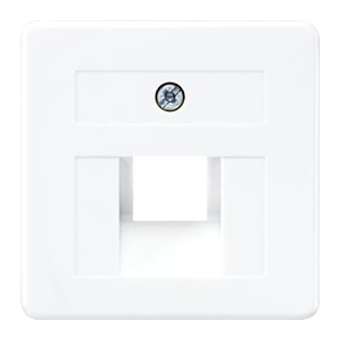 Enjoliveur pour mécanismes IAE/UAE / 50x50 mm Blanc|Jung france-IUN169-1UAEWW