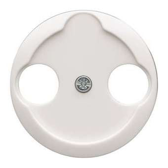 1930 Enjo prise TV + FM Blanc|Hager-HAGWMV741B