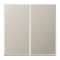 Enjoliveur double touche / LS 990 Métal Inox