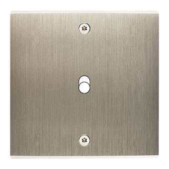 Façade CONFIDENCE LAITON ACIER BROSSE SIMPLE B1 A VIS|Modelec-MD8131-412