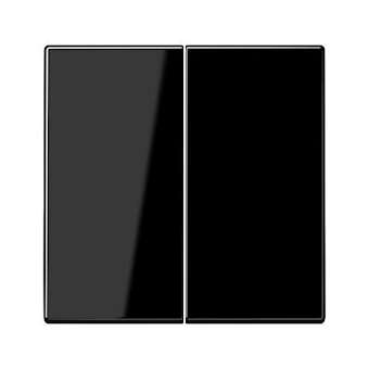 Enjoliveur double touche / LS 900 Noir|Jung france-IUNLS995SW