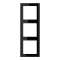 Cadre 3 postes / LS 990 Noir
