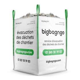 Bigbag 1 m3 sac + collecte en Ile de France, Lyon et Marseille|-BBGB1