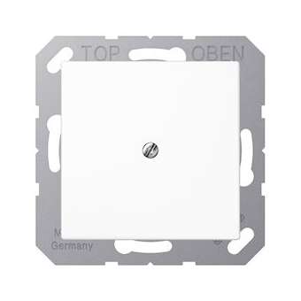 Sortie de câble avec serre câble / A 500 Blanc|Jung france-IUNA590AWW