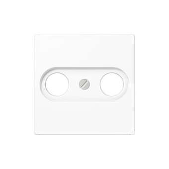 Enjoliveur pour prise TV-FM / A 500 Blanc|Jung france-IUNA561PLTVWW