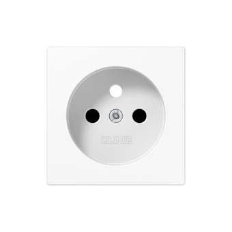Enjo pour prise standard Franco/Belge / A500 Blanc|Jung france-IUNA1521FKIWWPL-1