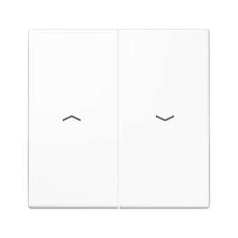 Enjoliveur double touche IN+BP VR-store / LS 990 Blanc|Jung france-IUNLS995PWW