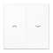 Enjoliveur double touche IN+BP VR-store / LS 990 Blanc