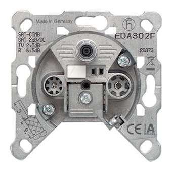 Mécanisme prise TV-FM-SAT|Jung france-IUNEDA302F