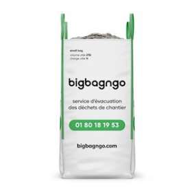Bigbag 1/4 m3 sac + collecte en Ile de France, Lyon et Marseille|-BBGB0