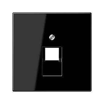 Enjoliveur pour prise IAE/UAE / LS 990 Noir|Jung france-IUNLS969-1UASW