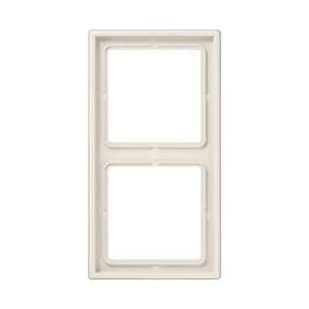 Cadre 2 postes / LS 990 Ivoire|Jung france-IUNLS982W