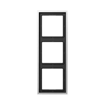 Cadre 3 postes / LS 990 Aluminium|Jung france-IUNAL2983