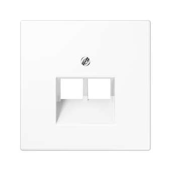 Enjoliveur pour prise IAE/UAE / LS 990 Blanc|Jung france-IUNLS969-2UAWW