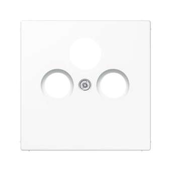 Enjoliveur pour prise TV-FM-SAT / LS 990 Blanc|Jung france-IUNLS990SATWW