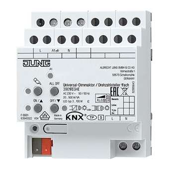 Télévariateur universel LED / Variateur de vitesse|Jung france-IUN3901REGHE