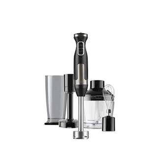 Mixeur plongeant 1500W Inox avec accessoires - BXHBA1500E|Black + Decker PEM-LU6BXHBA1500E