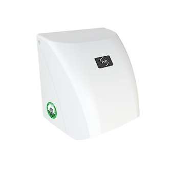 Sèche-Mains ZEPHYR blanc fabriqué à base de matériaux biosourcés|JVD-JVD8111805