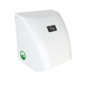 Sèche-Mains ZEPHYR blanc fabriqué à base de matériaux biosourcés|JVD-JVD8111805