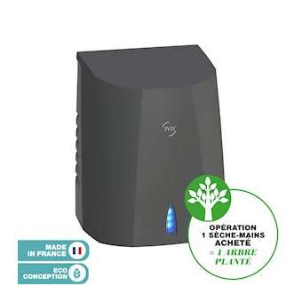 Sèche-Mains SUP'AIR noir mat|JVD-JVD8111760