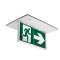 BRIO+/ECO3/Platine encast. + Collerette finition blanc - Dim. encast. 224x125x..