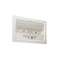 BRIO+/ECO3 /Platine encast. - Dim. encast. 224x125x50 mm - Pose murale ou plaf..