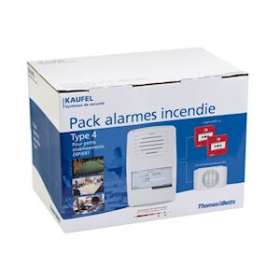 PACK Alarmes Incendie Type 4 avec AI 1B T4 + 2 DMMD + 1 DSC T4|Kaufel-KAU534500
