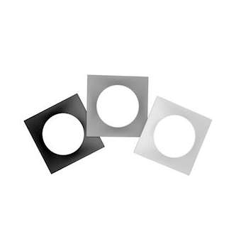 BRIOSPOT/enjoliv. Blanc - Dim.: 100x100mm - épaisseur: 3mm|Kaufel-KAU100601K