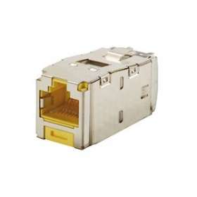 Mini-Com Module, Cat 6A, Shielded, 8 pos|-PUICJS6X88TGYLY
