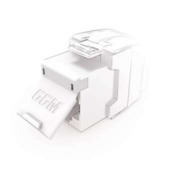 Lot de 24 volets de protection anti-poussières amovible blanc pour NKJ|Gigamedia-GGMNKJSHUTWH