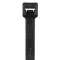 Collier PLT test fil incandescent,368X7,6mm,PA 6.6,Noir UV,Cdt:50 (sachet)