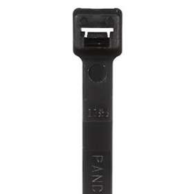 Collier PLT test fil incandescent,368X7,6mm,PA 6.6,Noir UV,Cdt:50 (sachet)|Panduit Composants Industriels-PNUPLT4H-L00