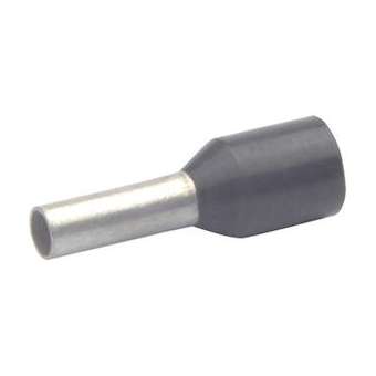 Embout de câblage isolé noir 1,5mm² - longueur 8mm -selon NCF 63-023|Klauke-KKE172-8