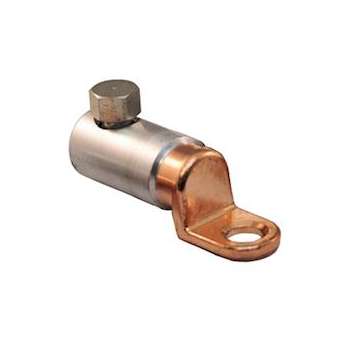 Cosse alu-cuivre à vis autocassante M10, câble BT alu 120-185 ou cuivre 120-150|Klauke-KKECAU120185V10