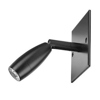 Liseuse LISEUSE KOS led noir tête tournante|Kos Lighting-LEU400053384