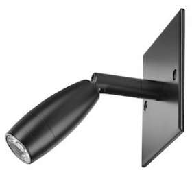 Liseuse LISEUSE KOS led noir tête tournante|Kos Lighting-LEU400053384