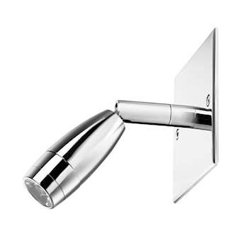Liseuse LISEUSE KOS led chrome tête tournante|Kos Lighting-LEU400053385