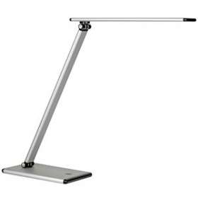 Lampe Led pliable bras orientable variateur d'intensité TERRA Unilux gris met|Kos Lighting-LEU400077409