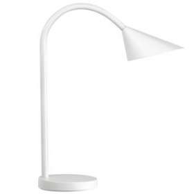 Lampe Led bras flexible de 23 cm SOL Unilux blanc|Kos Lighting-LEU400077404