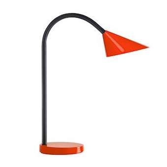 Lampe Led bras flexible de 23 cm SOL Unilux rouge|Kos Lighting-LEU400077406