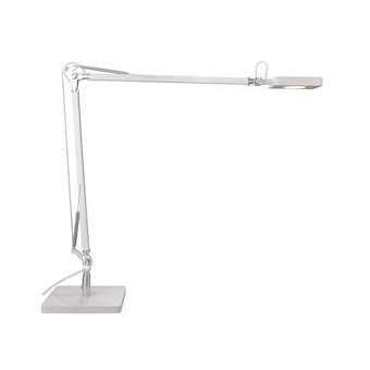 Lampe TOMIO KOS led double bras blanc sur socle eu|Kos Lighting-LEU400136852