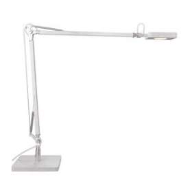 Lampe TOMIO KOS led double bras blanc sur socle eu|Kos Lighting-LEU400136852