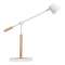 Lampe led variateur intensité chargeur USB VICKY blanc hetre