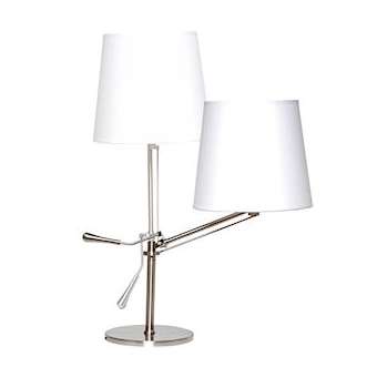 Lampe INCLINEA ULX led gris abat jour blc|Kos Lighting-LEU400032358