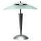 Lampe Led abat-jours en verre depoli variateur intensité CRISTAL Unilux