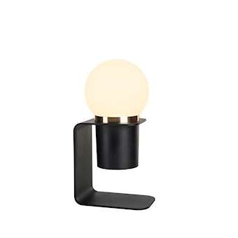 TONILA, lampe à poser intérieure, noir/laiton, LED, 1,6W, 2700K, sans fil|SLV-DC51002583